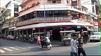 Straße 136 Phnom Penh Kambodscha