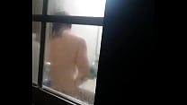 вуайерист окно ванной