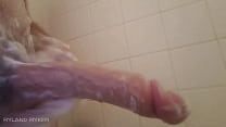 Soapy Shower Masturbation