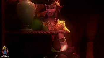 Link ottiene Cuckolded, la principessa Zelda prendendo Ganon's Cock - Legend of Zelda (regola 34)