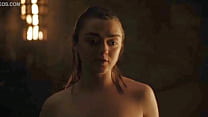 Maisie Williams / Arya Stark escena caliente-Juego de tronos