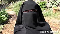 Cum em seu niqab