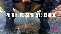 Euroslut Pregnant College Slut Public Pissing at School [euroslut.club]