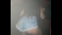 My naughty friend wiggling her ass at the dance. New naughty #1
