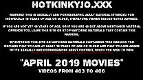 Notícias de abril de 2019 no site HOTKINKYJO extremo prolapso anal, dildos e fisting