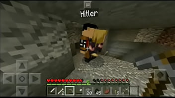Hitler fickt heißen Minecraftian