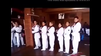 Profesores de Tbek do Mexico Taekwondo Leonel Mejía Alberto Morales Guadalupe Mena