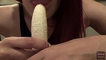 Practicando oral en un banana fail
