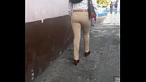 Ass in the street