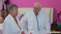 OldNannY Three Matures using Toys on Sexclinic 8 min