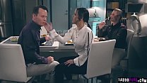 Watch an incredible fucking session with this fake friend Nathan Bronson as he bangs with her crush Alina Lopez in front of her boyfriend.