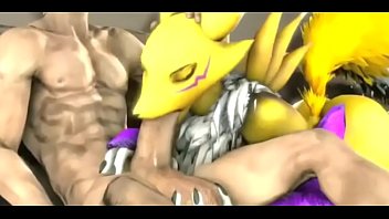 3D Renamon Compilation with Sounds by Thehentaihard69