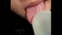Girlfriend making video masturbating