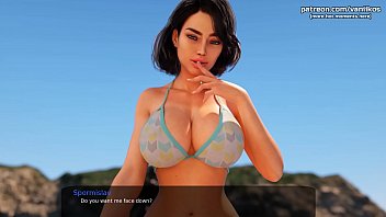 Hot babe college girl goth teen gets a big cock in her little dirty and hungry for dicks mouth l My sexiest gameplay moments l Milfy City l Part #32