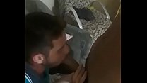 Brendo Silva sucking his little friend