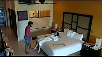 Telecamera nascosta catturato sesso con la fidanzata nella camera d'albergo