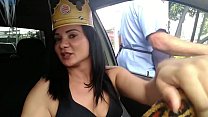 Uber Abenteuer des Sex. Auf der Jagd nach Pica Madureira bekam ich die Krone des Burguer-Königs