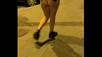 milf naked walk showing pussy and ass allover citycenter