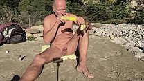 food porn with orgasm outdoor