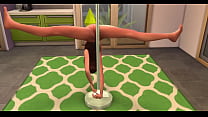 Horny Slut On The Stripper Pole