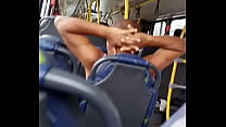Nagelneues Vorführen im Rio de Janeiro-Bus