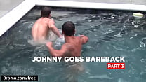 Johnny Rapid com Vadim Black em Johnny Goes Bareback Parte 3 Cena 1 - Visualização do trailer - Bromo