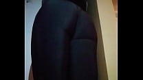 Noe Fuentes wearing Push-up round butt lifter leggings