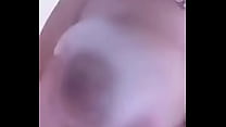 Alexia takes her tits out