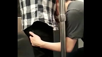 teen sucking dick on the subway