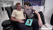 step Son's World Gets Bettwr With Daddy's Cock Inside