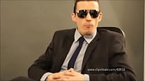 YOUNG BUSINESSMAN SPITS ON YOUR NOTEBOOK - 051