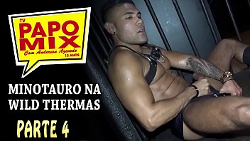 # PapoPrivê: PapoMix atrapa a Dotadao Minorauro en el Glory Hole del Clube dos Pauzudos en São Paulo - FINAL - Parte 4 - Twitter: @TVPapoMix