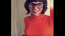 prostituta cosplay sexy scoobydoo vilma com óculos