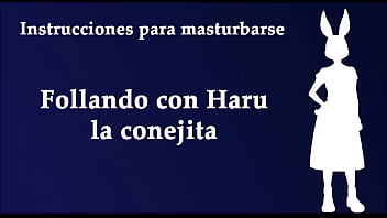 JOI hentai con Haru di Beastars. Con voce spagnola. Stile peloso.