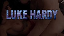 Slut fucks british stud Luke Hardy