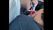 Co worker slobbing on The dick for Lunch