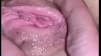 My real girlfriend is too shy to show her pussy so I secretly film me licking and gaping her sweet cunt wide open