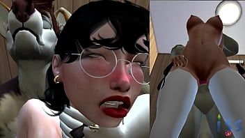 Riluttante relazione amorosa presso Ruffly Retail - The Sims 4 Porn