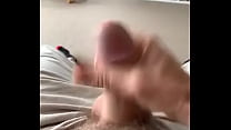 Stroking my cock