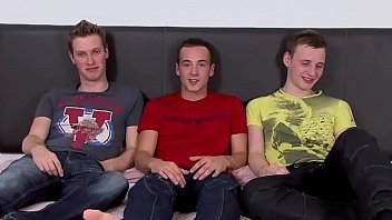 Cute twinks having a threesome cannot get enough anal sex