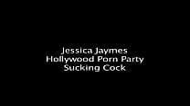 Jessica Jaymes Sucking Cock at a Porn Party