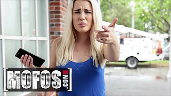 Cute Blonde (Mila Marx) Bounces On Strangers Big Cock For Some Extra Cash - MOFOS