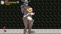 Battle of Girls hentai game gameplay 2 . Pretty blonde girl in sex with soldiers hot ryona hentai game scenes