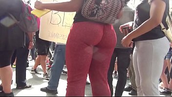 BLM Protest Atlanta - Candid Booty - ATLANTA24HOURS.COM