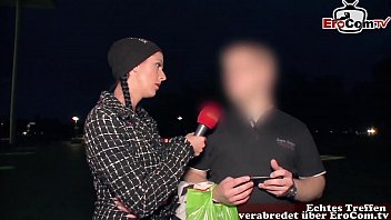 Немецкий уличный кастинг - незнакомые мужчины попросили секса