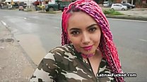 Einzigartige Latina bei ihrem ersten Casting gefickt