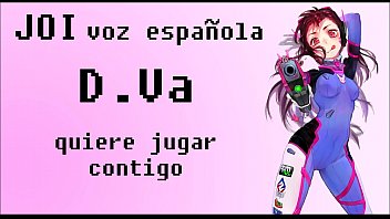 JOI con D.Va de Overwatch. ¡Voz española!