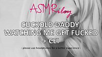 EroticAudio-ASMR Cuckold Daddyが私が犯されるのを見て、CEI、クリーンアップ