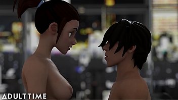 ADULT TIME Hentai Sex School - Step-Sibling Rivalry 10 min