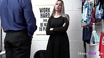 Teen Slut In Hijab Fucks Cop To Get Out Of Jail- Delilah Day